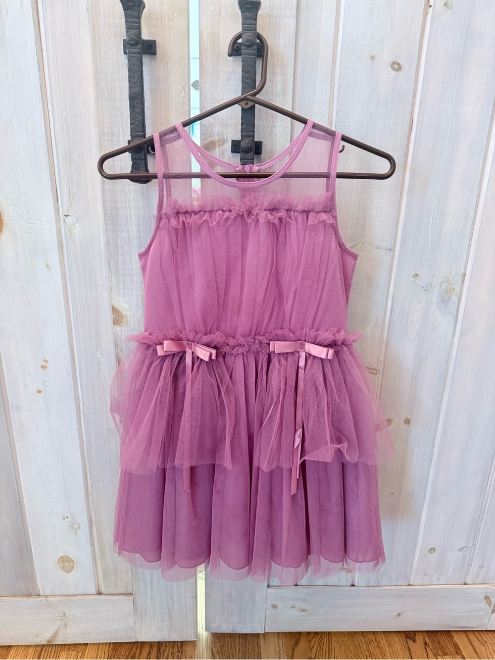 Nanette Lepore Pink Layered Tulle Party Dress